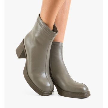 Botine dama Tafta Gri