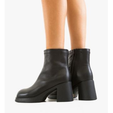 Botine dama Tafta Negre