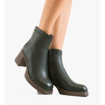 Botine dama Tafta Verde
