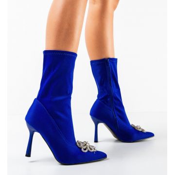 Botine dama Terynz Albastri