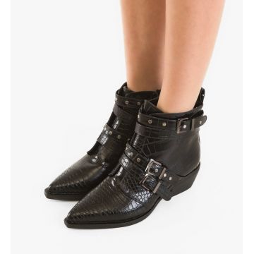 Botine dama Uzoma Negre