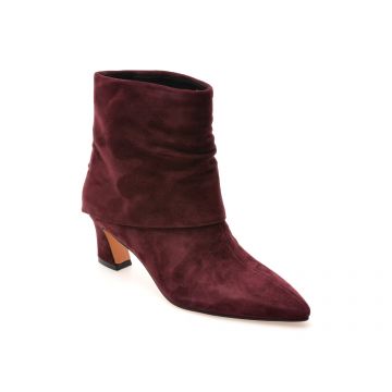 Botine elegante ALDO visinii, 1122F, din piele intoarsa
