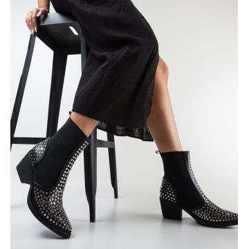 Botine Farley Negre
