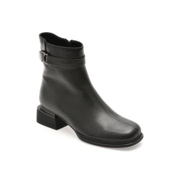Ghete ALDO negre, AT05, din piele naturala