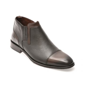 Ghete elegante LE COLONEL maro, 484100, din piele naturala