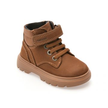 Ghete GEOX maro, B4662B, din nabuc