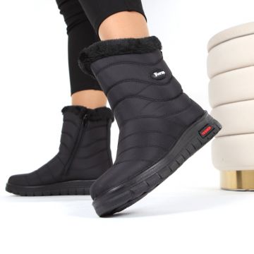 Ghete negre comode Redana Ghete negre comode Redana