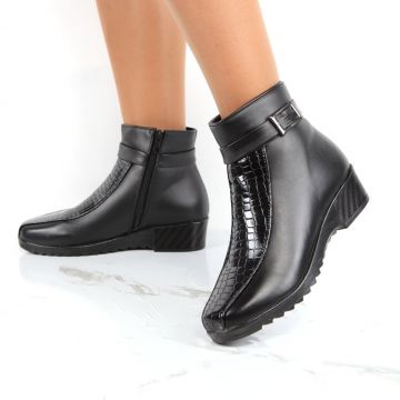 Ghete negre imblanite Solen