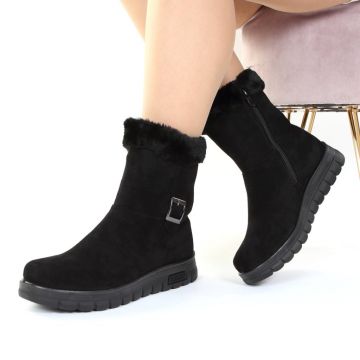 Ghete negre usoare Geolina Ghete negre usoare Geolina