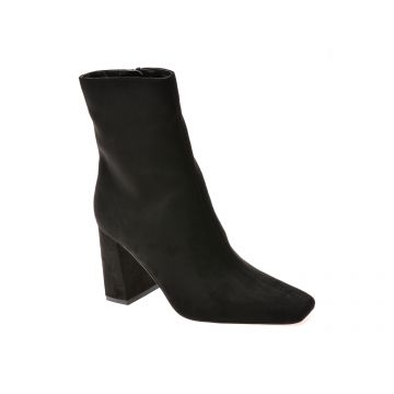 Botine ALDO negre, VELLAMO 007, din material textil