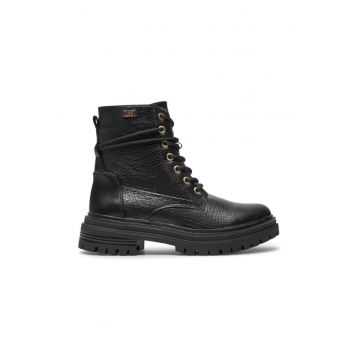 Botine dama -  36886 - Piele ecologica - Negru