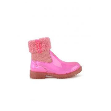 Botine dama -  69688 - Piele ecologica - Roz