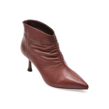 Botine elegante EPICA visinii, 33M2201, din piele naturala