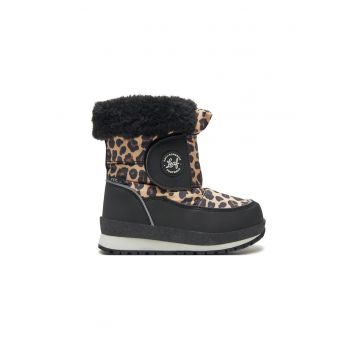 Cizme copii -  24591 - Piele ecologica - Maro