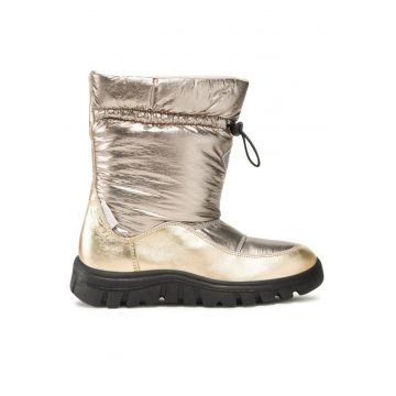 Cizme copii  301384809 - Piele naturala/Textil - Auriu