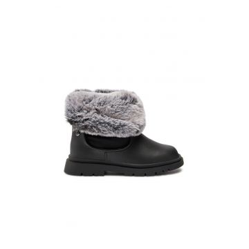 Cizme copii -  40199 - Piele naturala - Negru