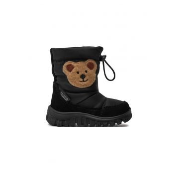 Cizme copii -  75102 - Piele naturala - Negru