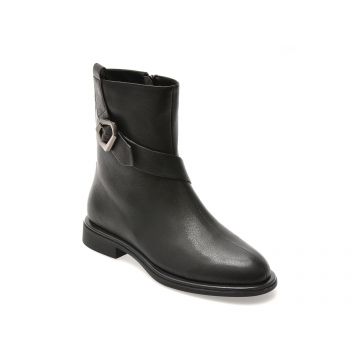 Ghete ALDO negre, W15307, din piele naturala