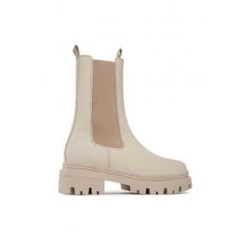 Ghete dama  303151638 - Piele naturala - Bej