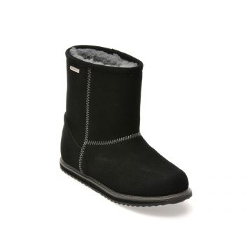 Ghete EMU negre, BRUMBY LO TEENS 2.0, din piele intoarsa