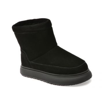 Ghete EPICA negre, 1156, din piele intoarsa