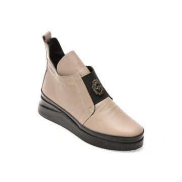 Ghete IMAGE gri, 1069344, din piele naturala