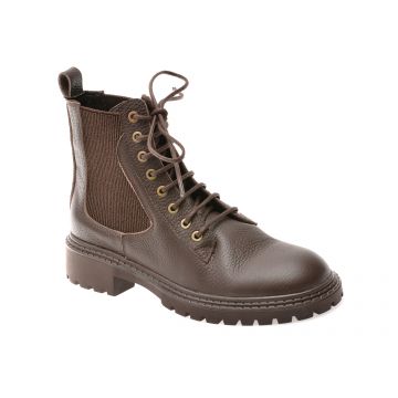 Ghete IMAGE maro, 4842529, din piele naturala