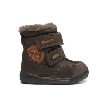 Ghete si cizme copii  303236885 - Piele intoarsa/Textil - Maro