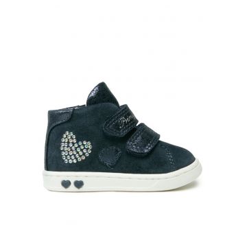 Ghete si cizme copii  303237622 - Piele intoarsa/Piele ecologica - Bleumarin