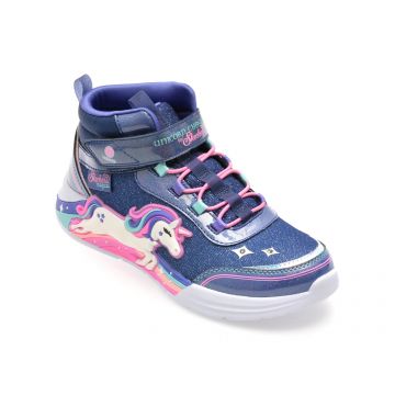 Ghete SKECHERS bleumarin, UNICORN CHASER, din material textil