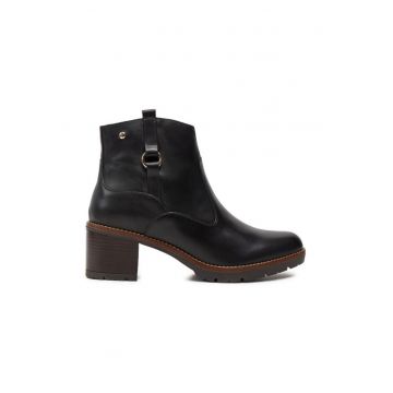 Botine dama -  304359 - Piele naturala - Negru