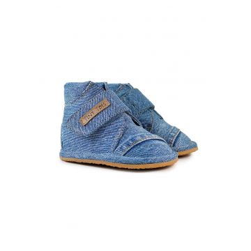 Ghete Barefoot din denim - Vyon - Albastru
