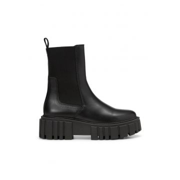 Ghete Chelsea de piele