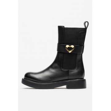 Ghete Chelsea de piele