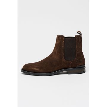 Ghete Chelsea de piele intoarsa Corporate