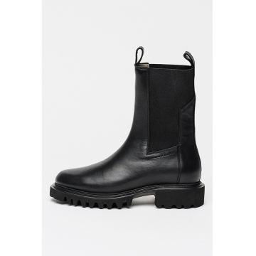 Ghete Chelsea din piele