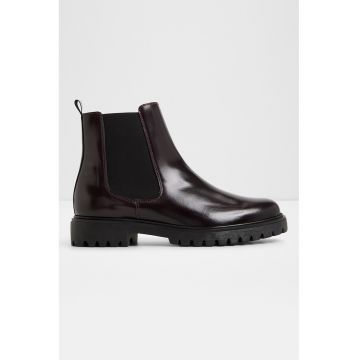 Ghete Chelsea din piele Adalitlan