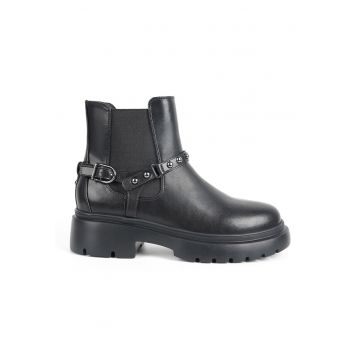 Ghete Chelsea din piele naturala Madelyn