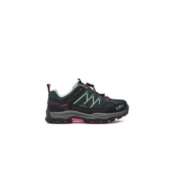 Ghete copii -  30865 - Piele naturala - Roz/Negru