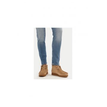 Ghete dama  302914920 - Piele naturala - 41 EU - Bej