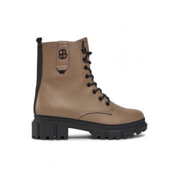 Ghete dama  303604776 - Piele ecologica - Bej