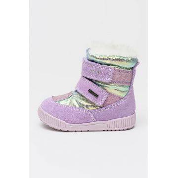 Ghete de iarna cu velcro si tehnologie Gore-Tex