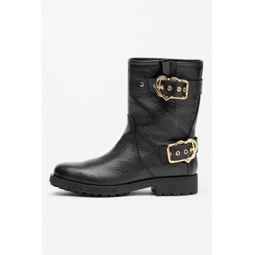 Ghete de piele fara inchidere