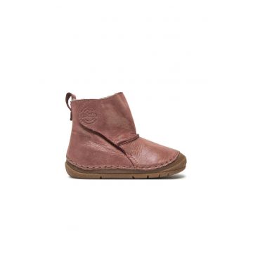 Ghete fete  G2160082-6 - Piele naturala - Roz