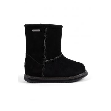 Ghete impermeabile de piele intoarsa