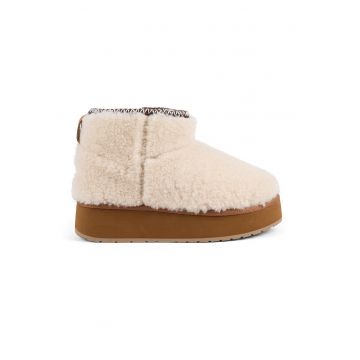 Ghete slip-on din teddy