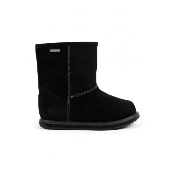 Ghete slip-on impermeabile de piele intoarsa