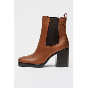 Botine Chelsea de piele