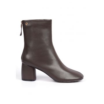 Botine din piele naturala Mary