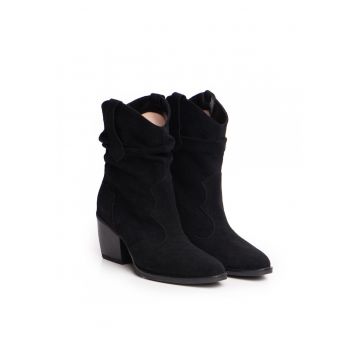 Ciocate Victoria Piele Intoarsa Negru